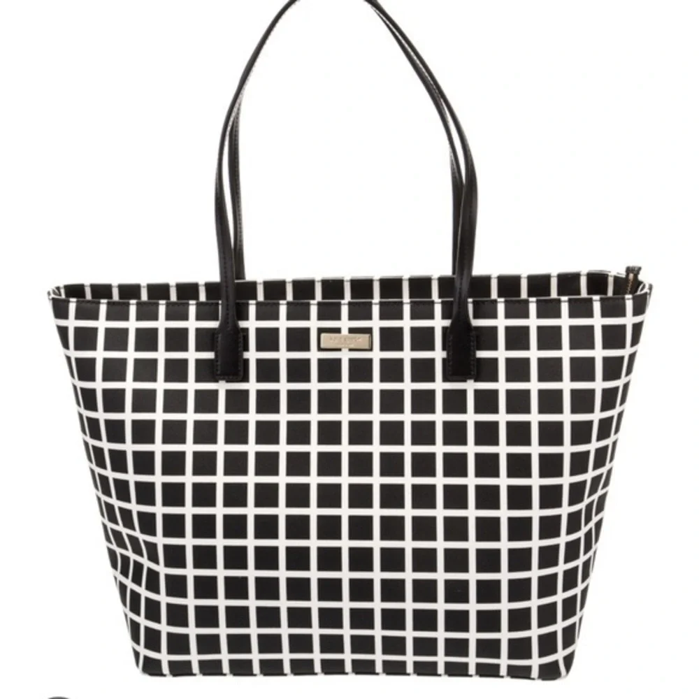 Rare kate spade Margareta Shore Street checkers tote